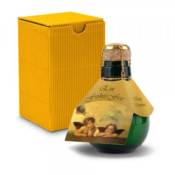 Kleinste Sektflasche der Welt! Raffael — Inklusive Geschenkkarton, 125 ml