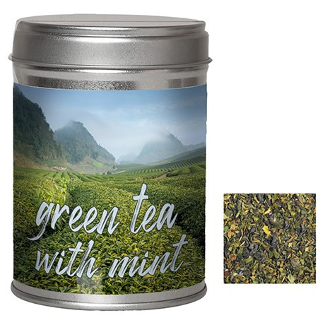 Grüner Tee mit Minze, ca. 35g, Dual-Dose