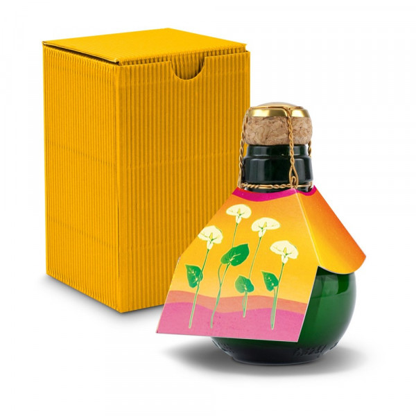 Kleinste Sektflasche der Welt! Calla — Inklusive Geschenkkarton, 125 ml